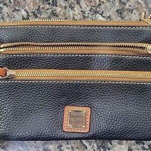 Dooney and bourke Black wristlet